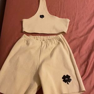 Top & shorts